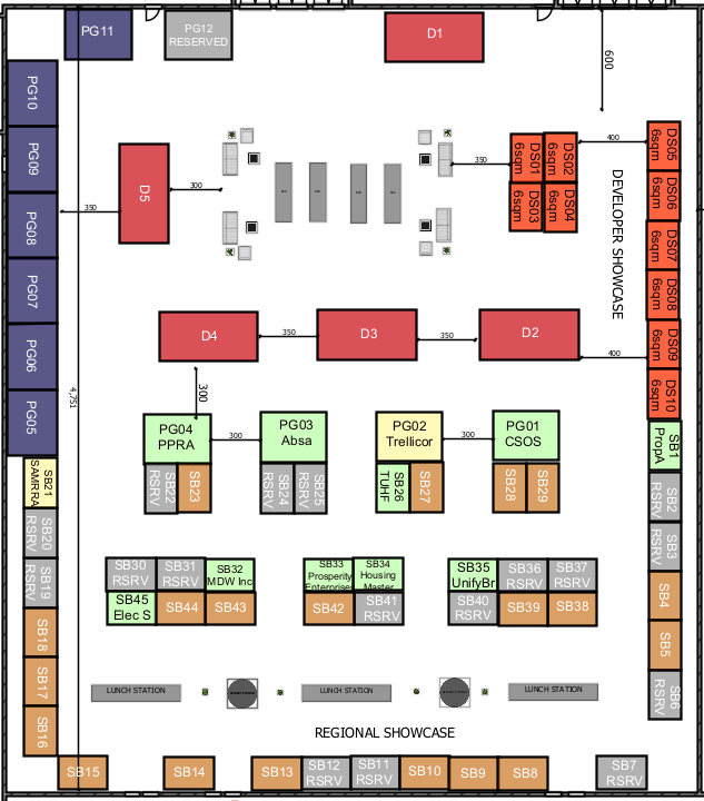 Reside Expo floorplan